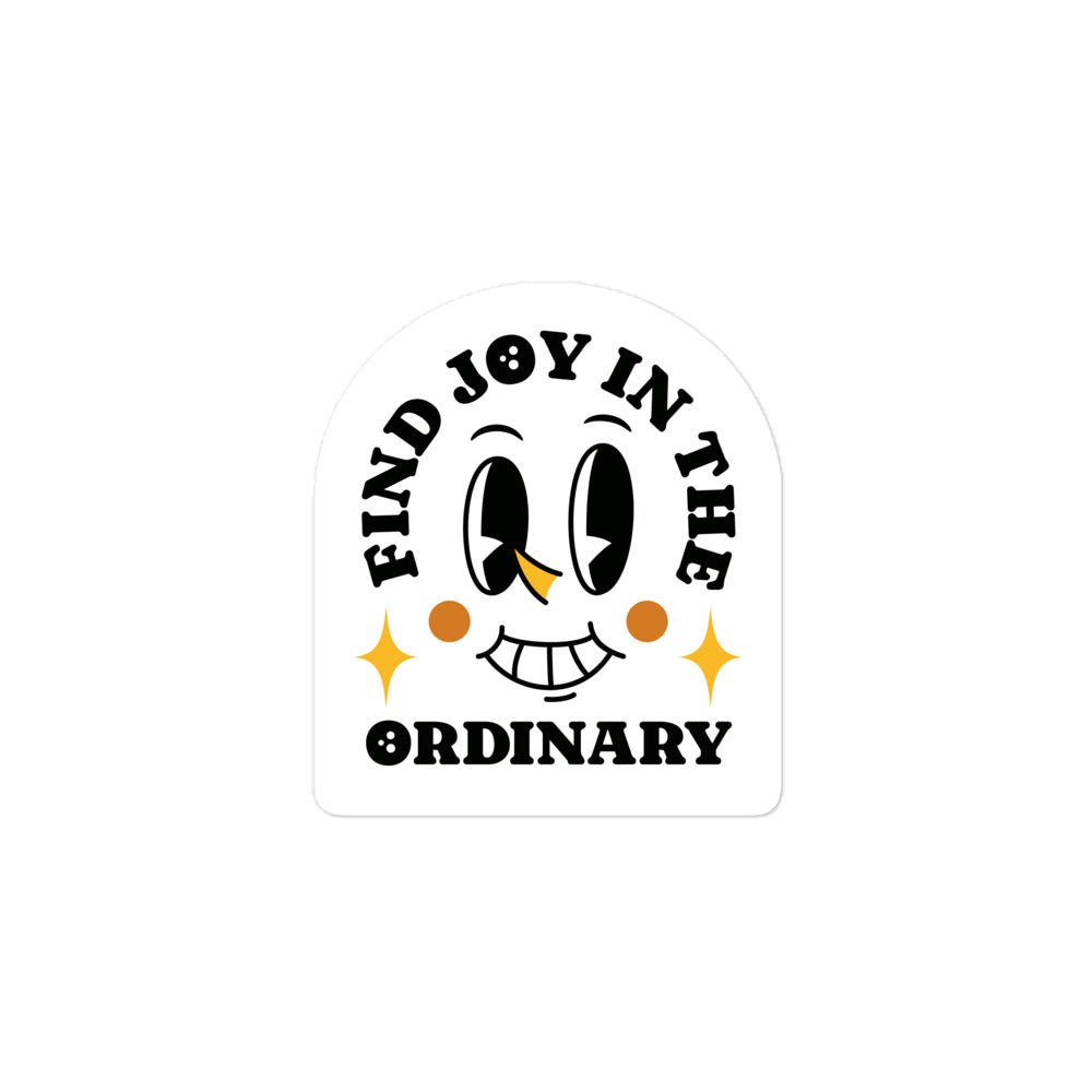 Find The Joy Sticker - Myco Threads