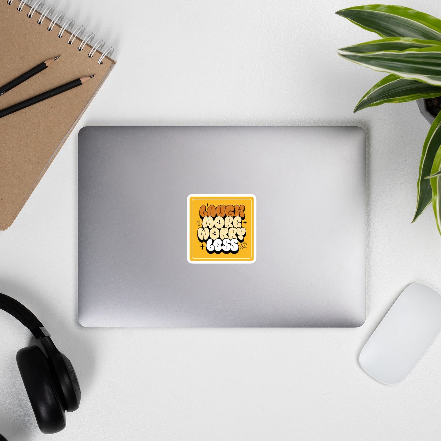 Laugh More Sticker - Myco Threads