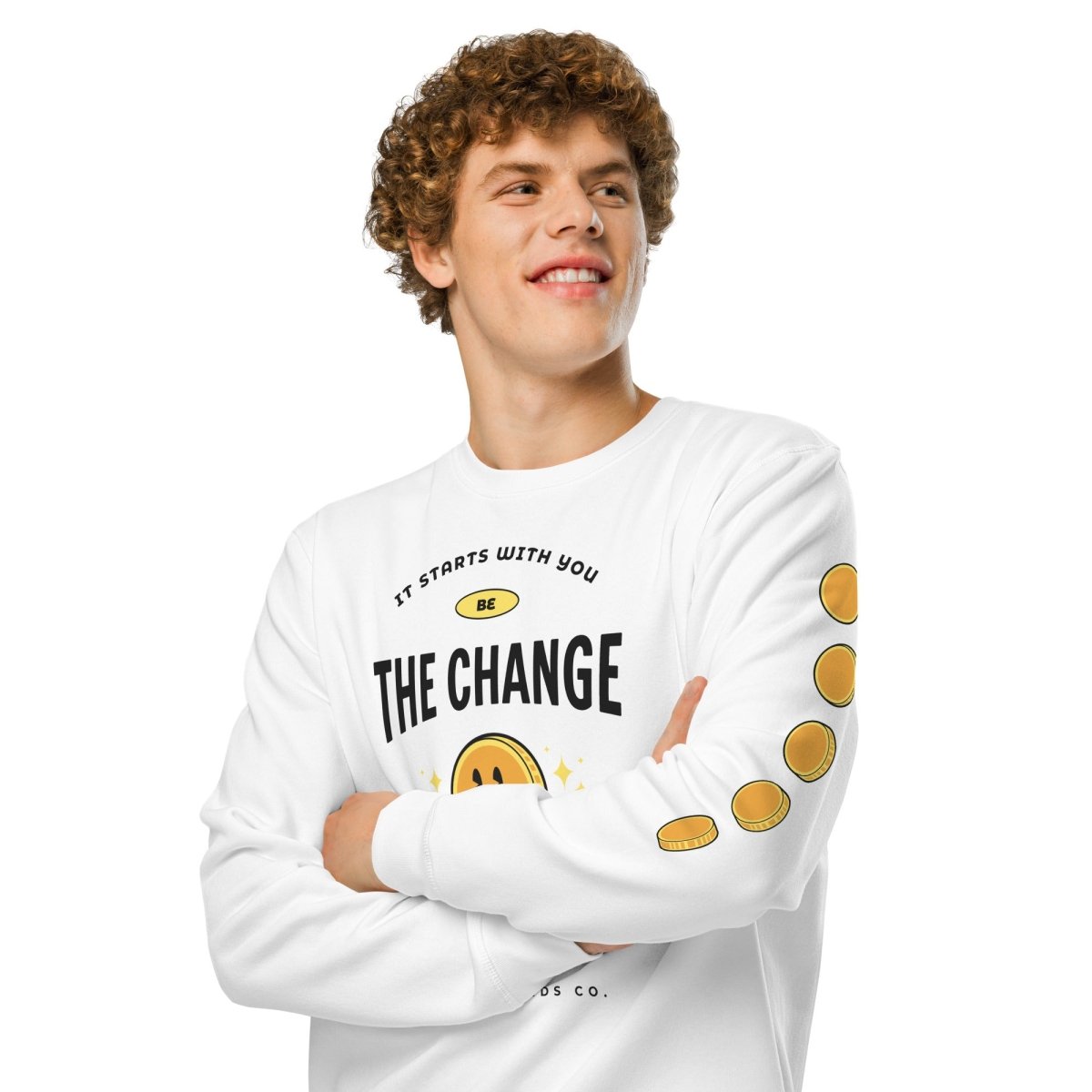 'Be The Change' Crewneck - Myco Threads